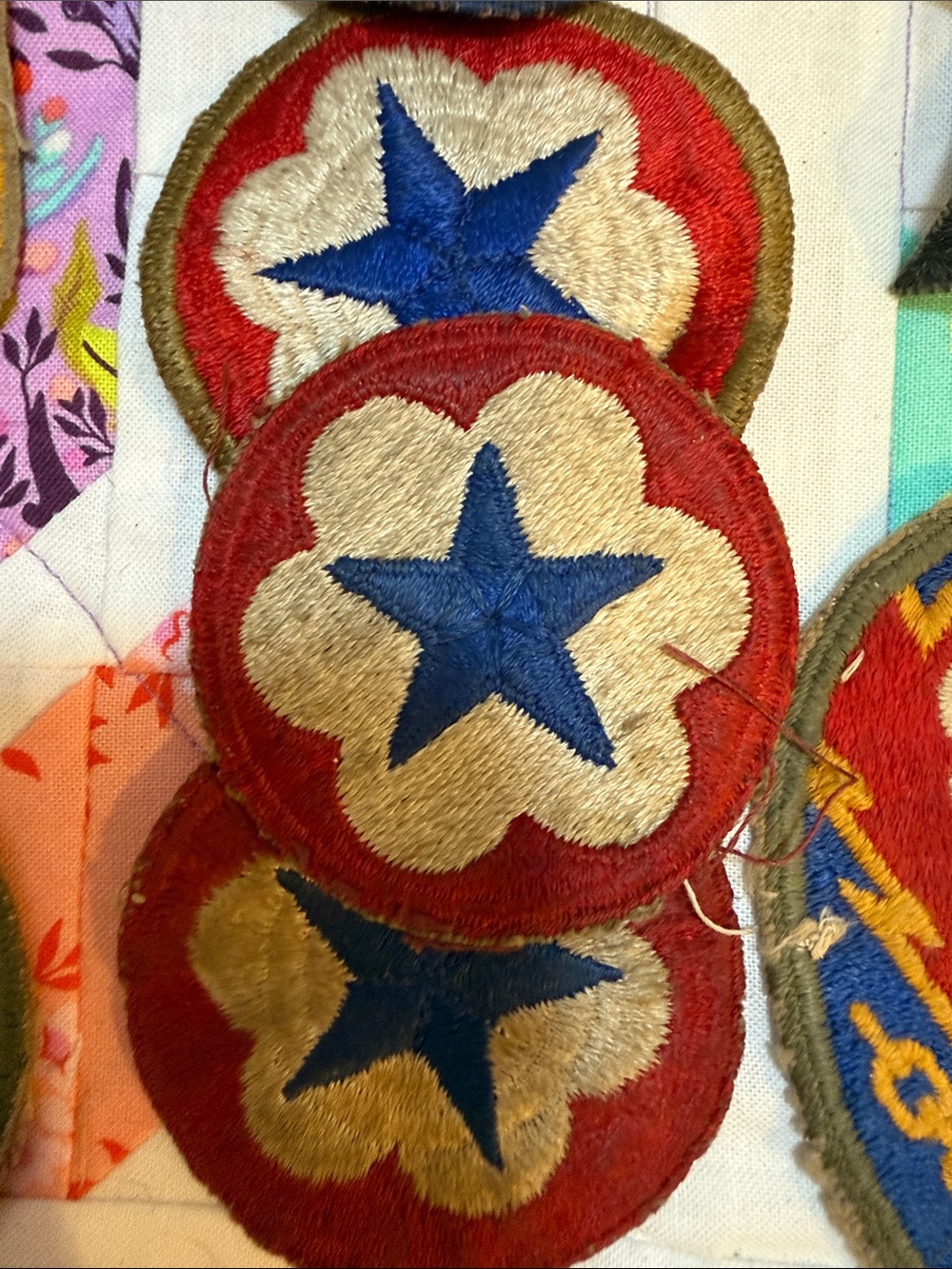 army special forces patches 3 ww2